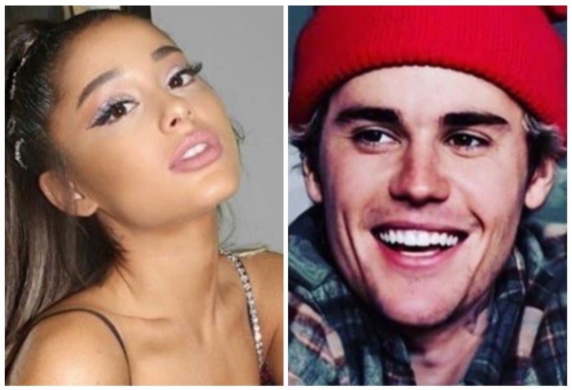 Ariana Grande y Justin Bieber