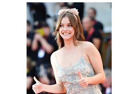 La modelo Barbara Palvin.