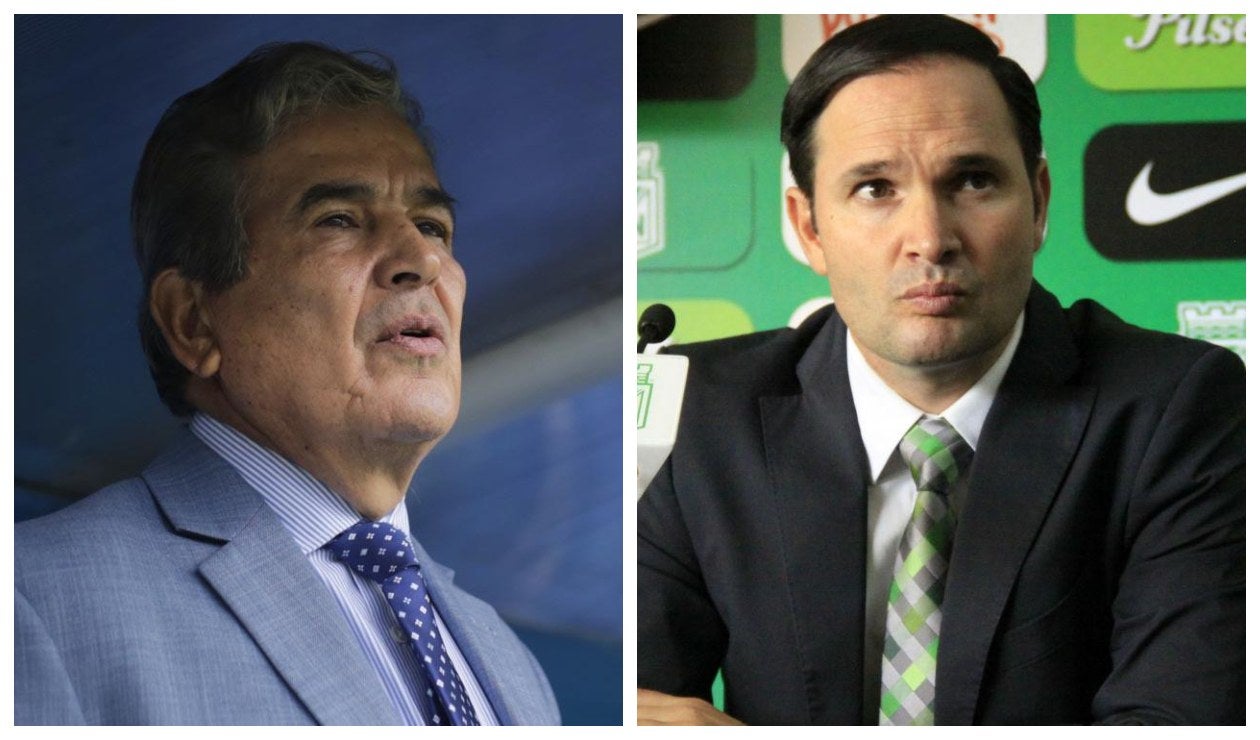 Jorge Luis Pinto y Víctor Marulanda