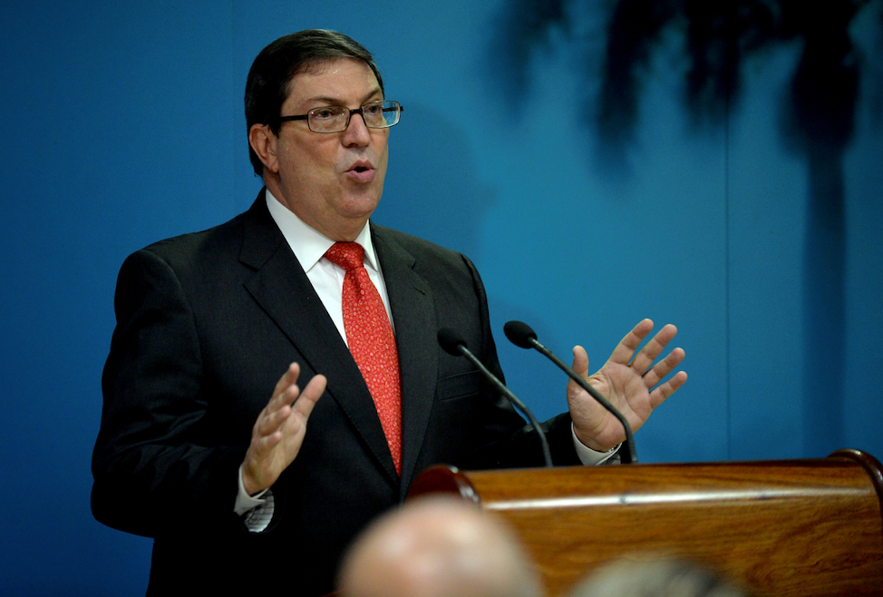 Bruno Rodríguez, canciller de Cuba
