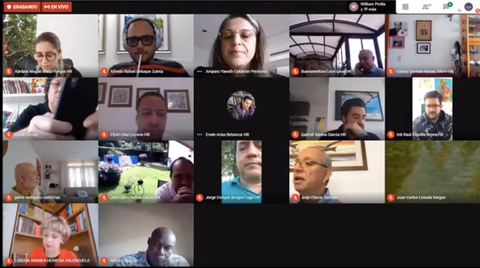 Comisión Primera en sesión virtual.