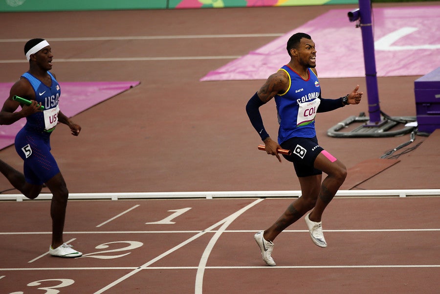 Anthony Zambrano, Atletismo