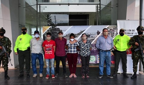 Capturados integrantes del Eln