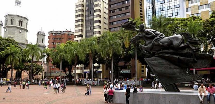 Plaza de Bolívar en Pereira