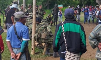 Indígenas ejército