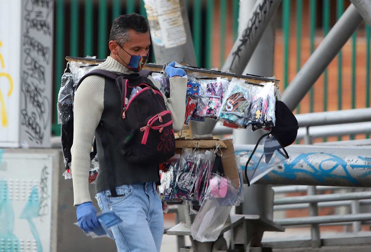 Vendedores ambulantes - Cuarentena en Colombia