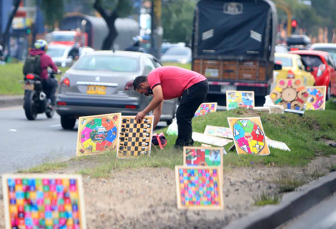 Vendedores ambulantes - Cuarentena en Colombia
