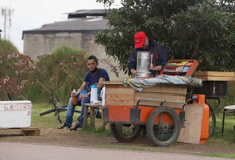 Vendedores ambulantes - Cuarentena en Colombia