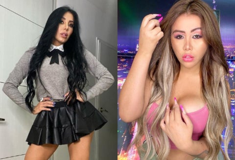 Marcela Reyes y Yina Calderón