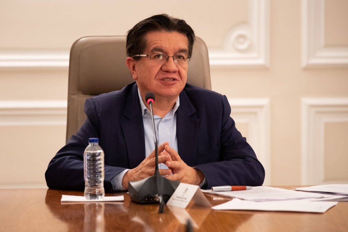 Fernando Ruiz, Ministro de salud