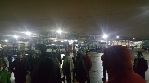 Bloqueada Corabastos