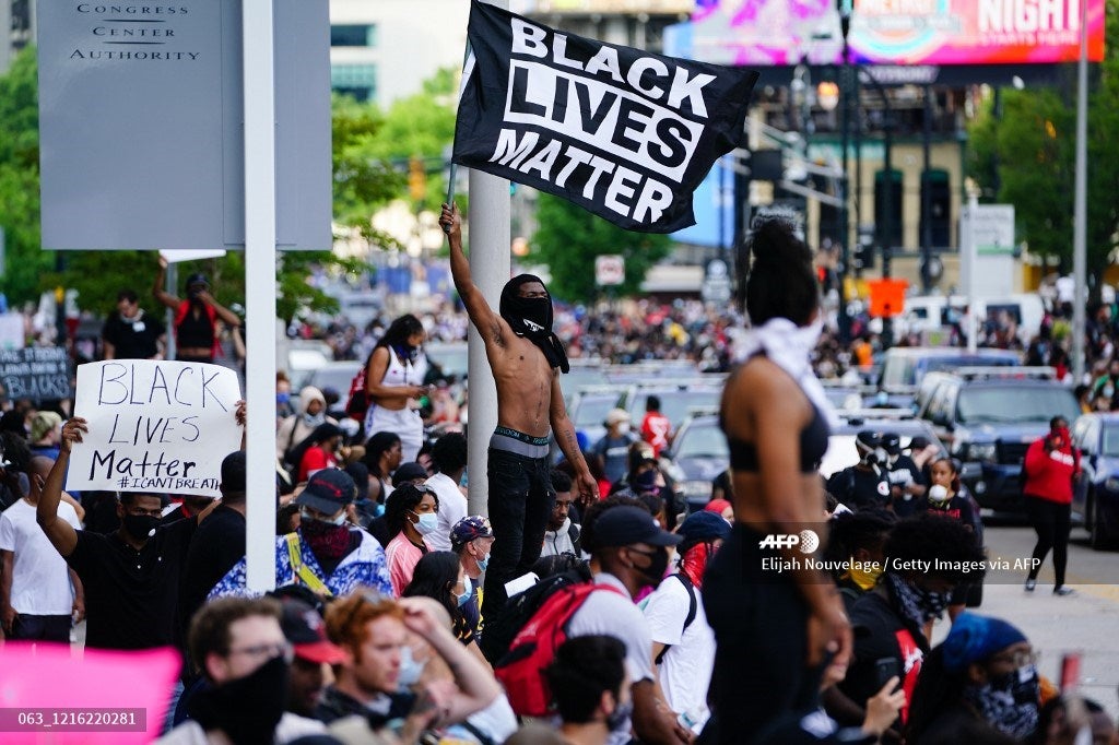 Protestas en Atlanta por la muerte de George Floyd