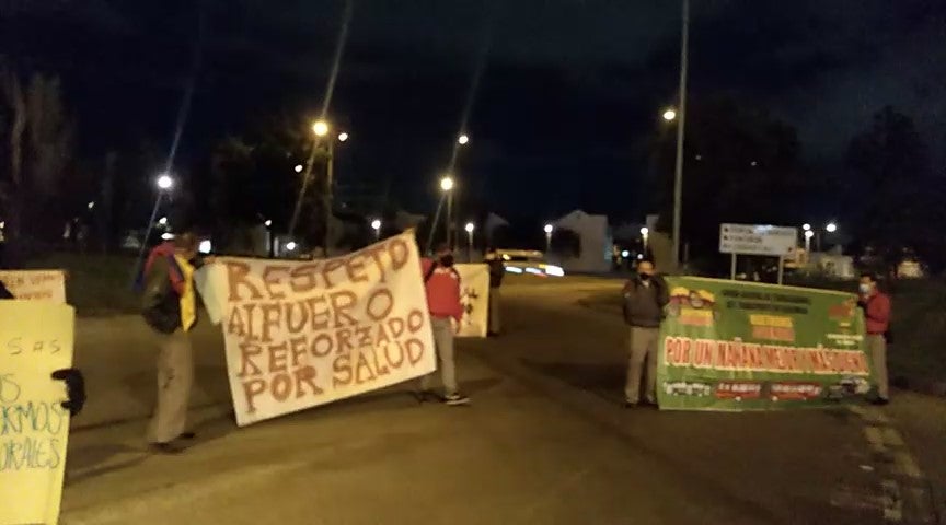 Protestas de conductores: denuncian despido en el sistema Transmilenio