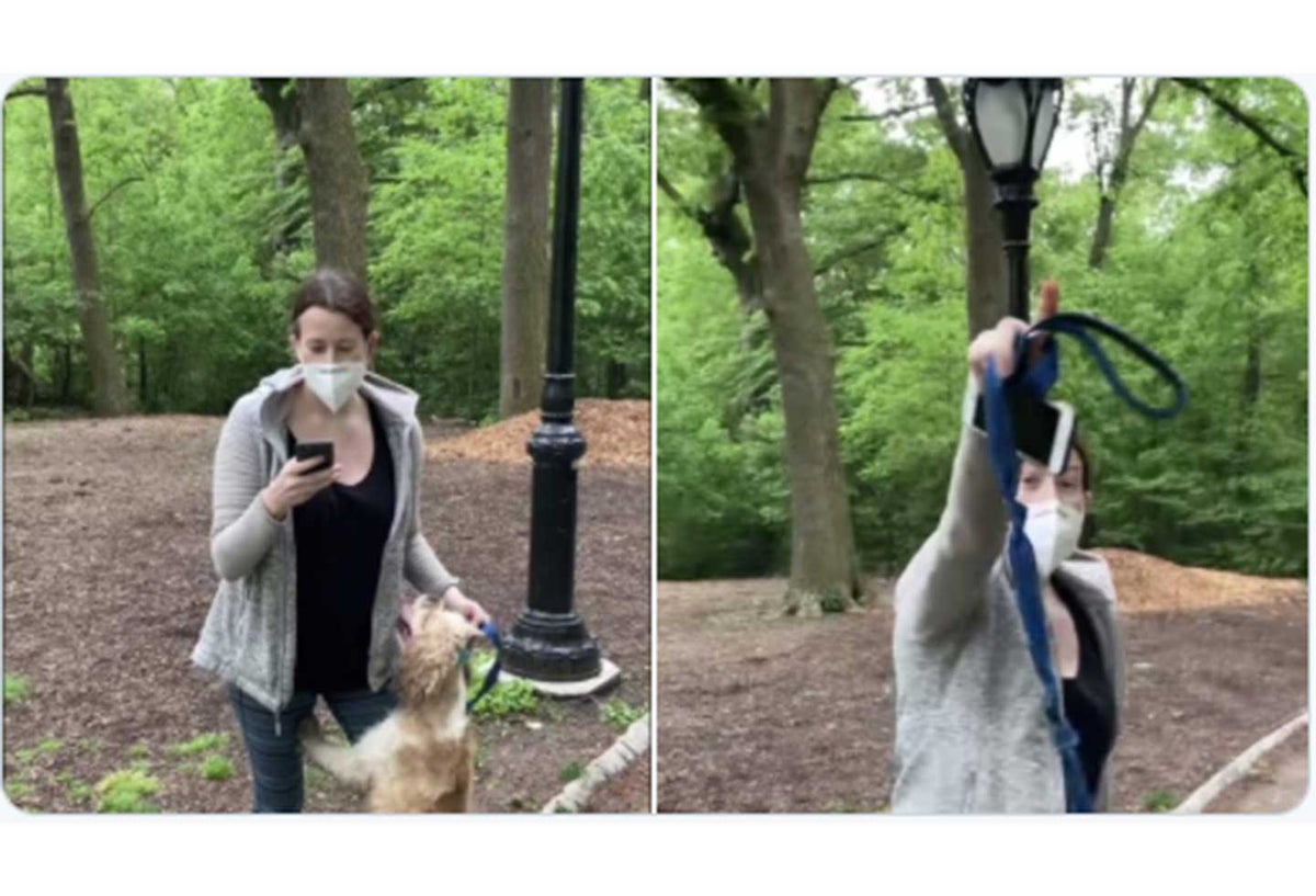 Racismo en Central Park de NY