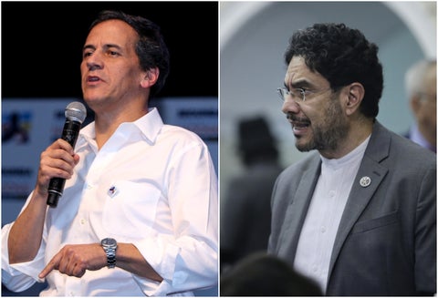 Rafael Nieto e Iván Cepeda