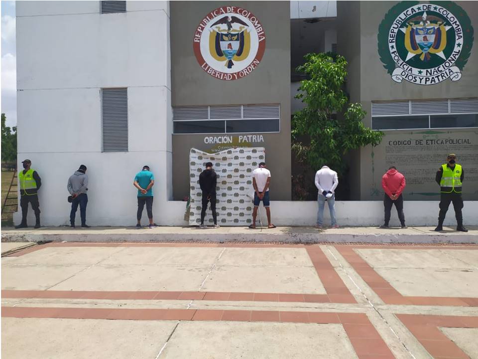 Las capturas se dieron mediante varios operativos de control