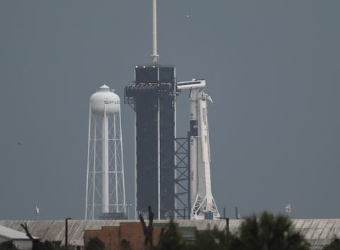 Cohete de SpaceX en la NASA
