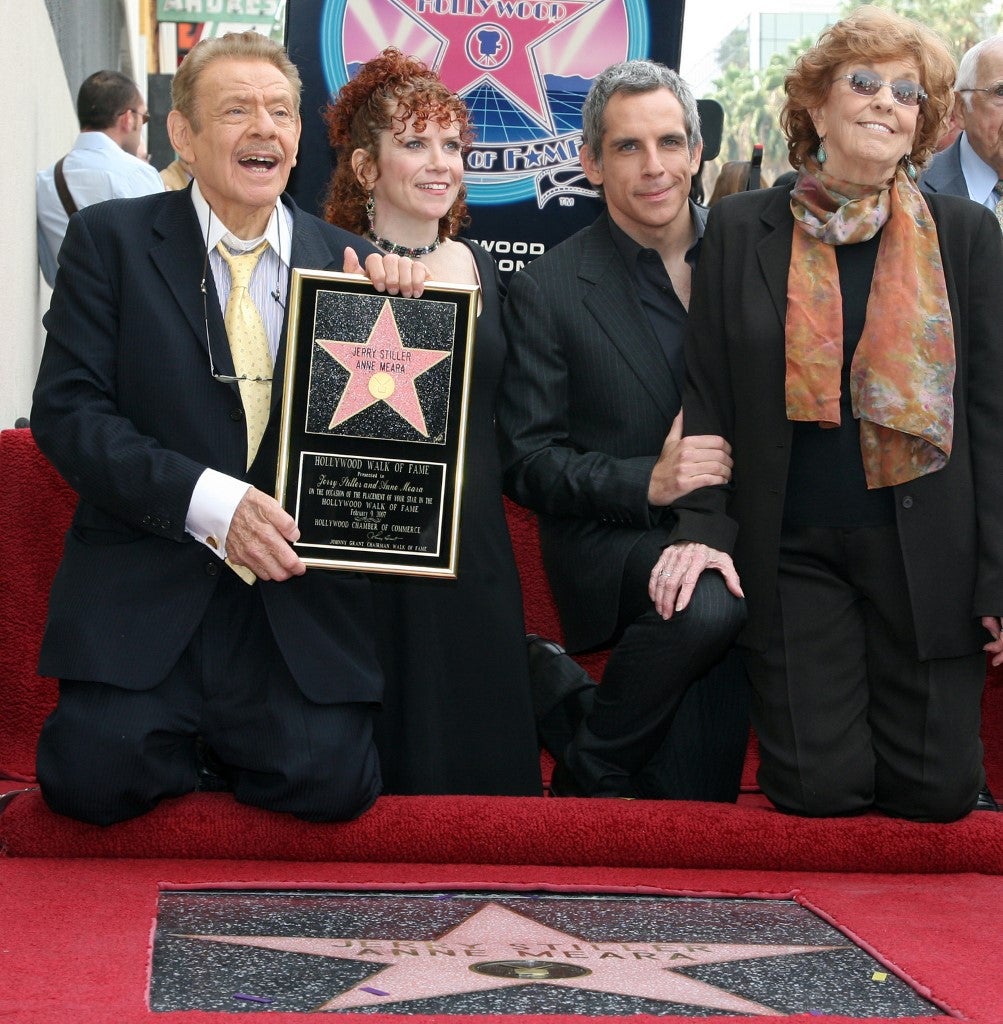 Ben Stiller y padre
