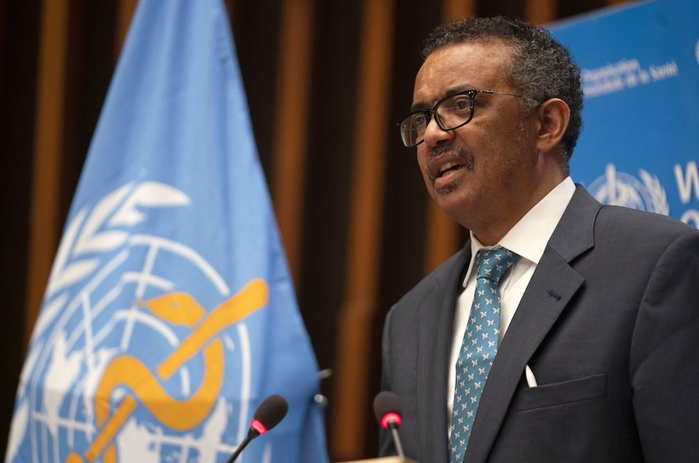 Tedros Adhanom, director general de la OMS