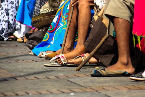 Imagen referencial de indígenas de la comunidad Wayuú.