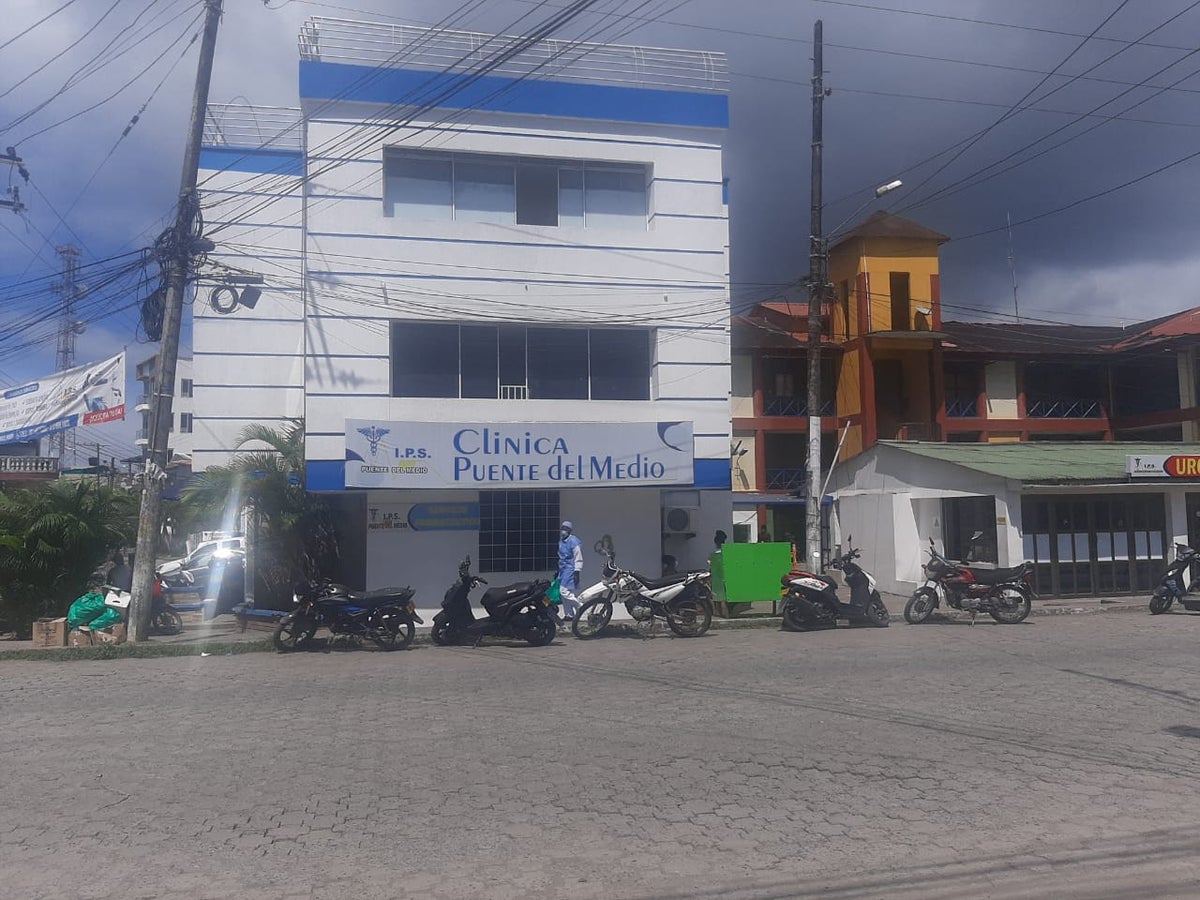 De esta Clínica se llevaron un cadáver con positivo para la covid-19