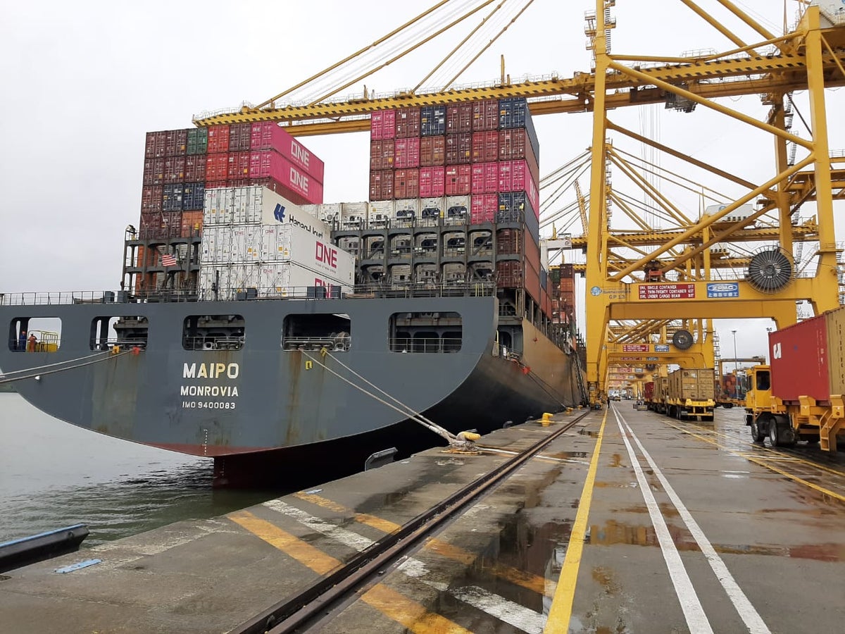 Maypo Monrovia, barco de bandera liberiana que transportará los aguacates a China.