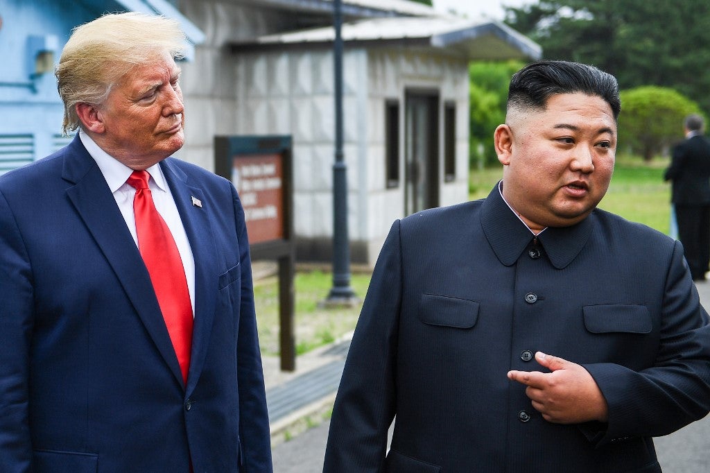 Donald Trump, Kim Jong Un