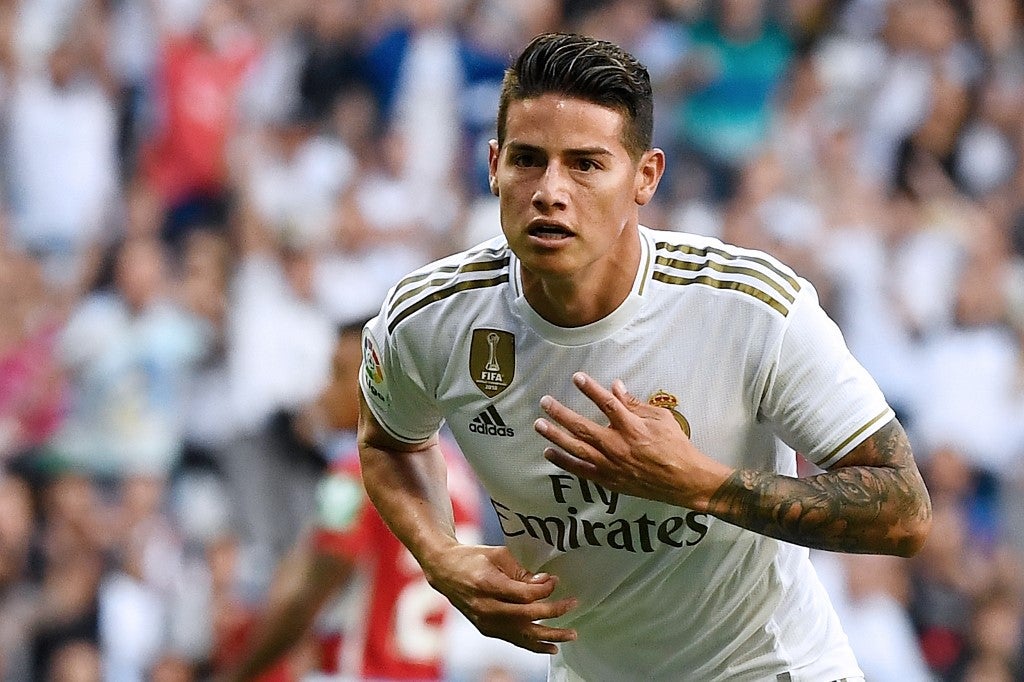 James Rodríguez en Real Madrid