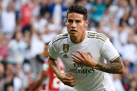 James Rodríguez en Real Madrid