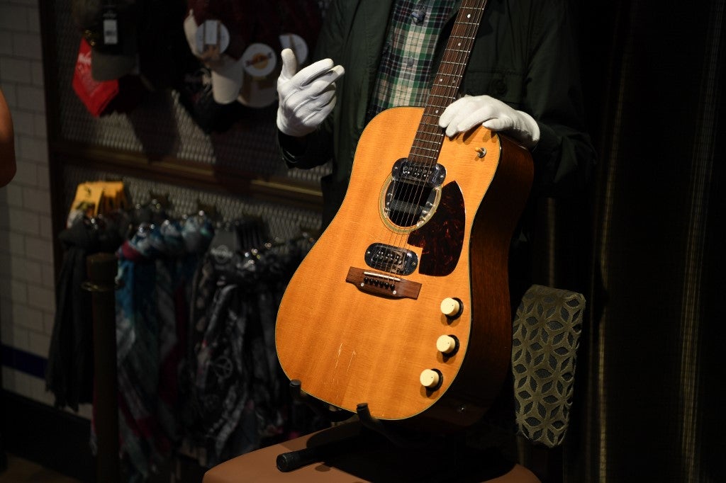 Guitarra de Kurt Cobain
