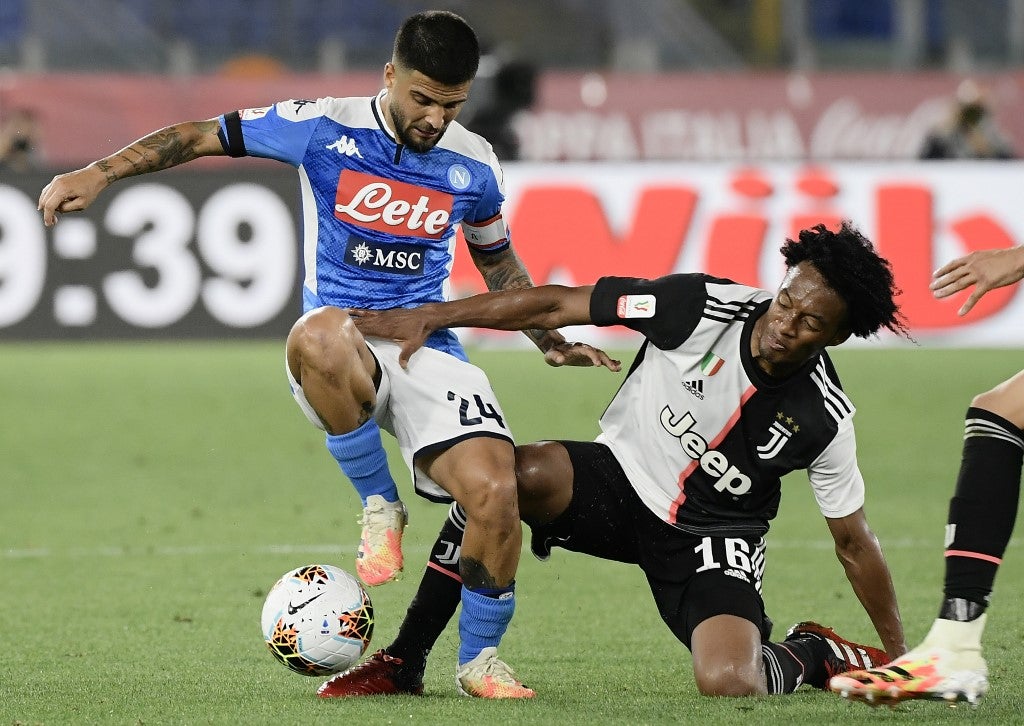 Napoli vs Juventus; Copa Italia