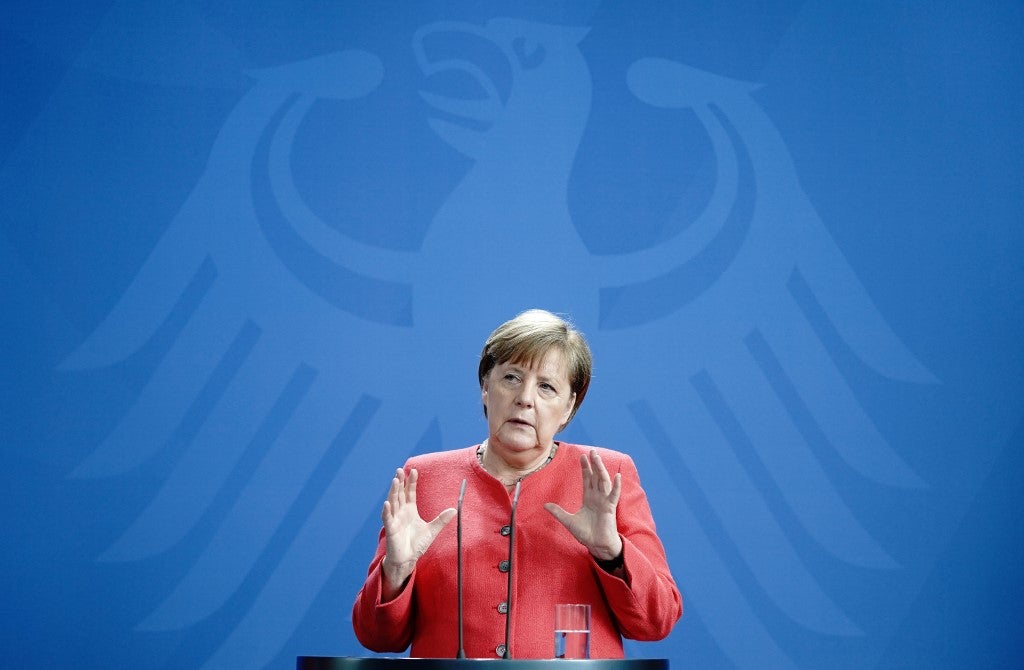 Angela Merkel, canciller alemana