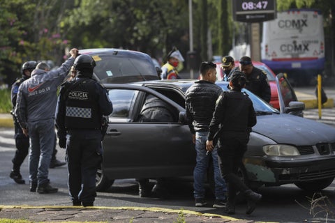 Atentado en México