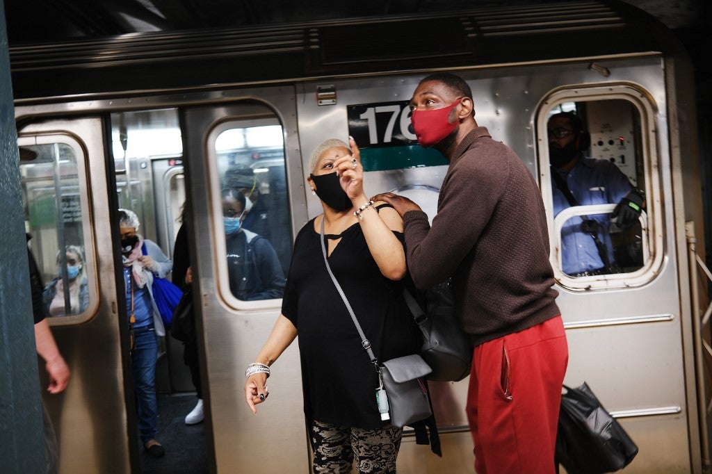 Metro de Nueva York, coronavirus