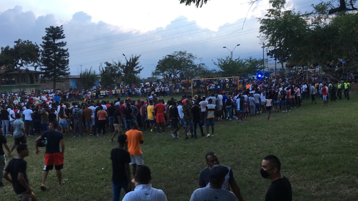 Partido en plena cuarentena