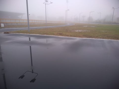 Lluvias provocaron inundaciones en oficinas y camerinos del Patinódromo de Ibagué