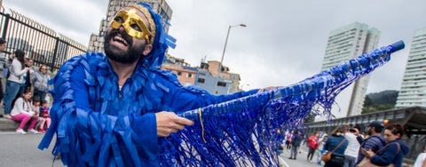 Artistas desfile cultura