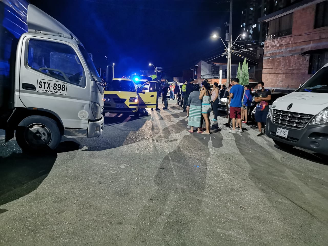 Homicidio de taxista en Bello, Antioquia.