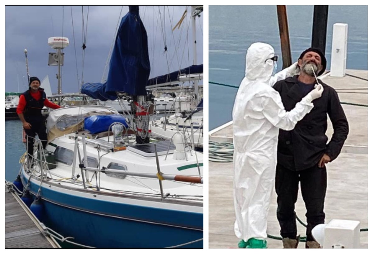 Marinero argentino que emprendió travesía por el Atlántico