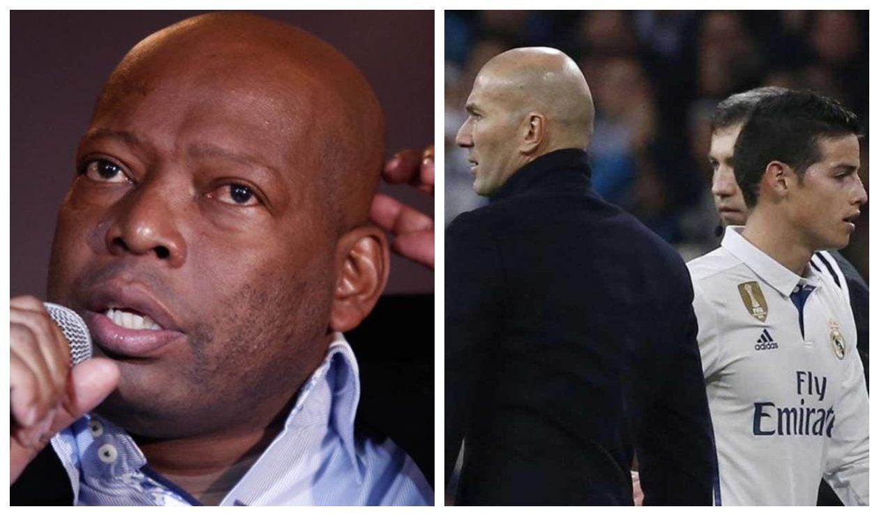 Faustino Asprilla . James y Zidane