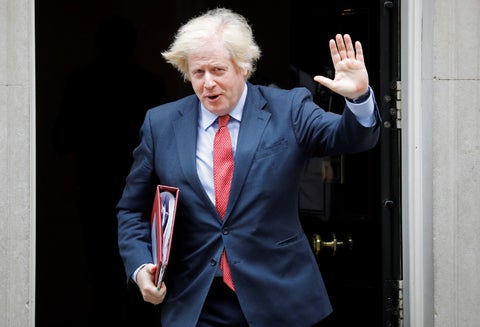 Boris Johnson, primer ministro británico