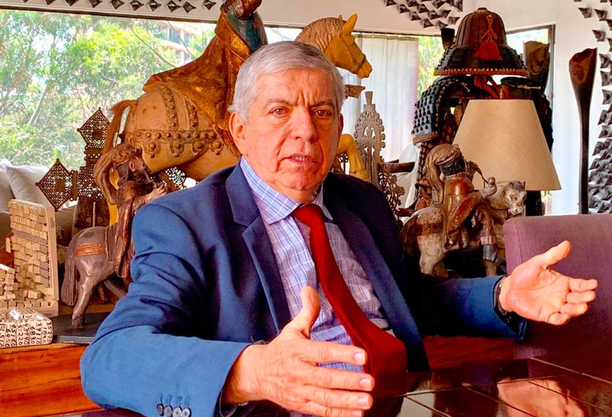 El expresidente César Gaviria Trujillo.