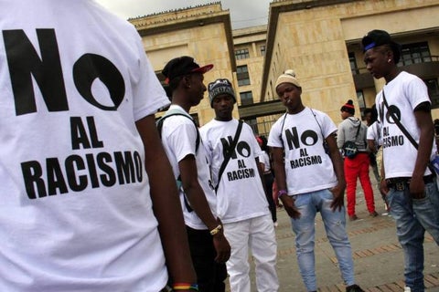 Afrocolombianos se unen a movimiento "Las vidas negras importan"