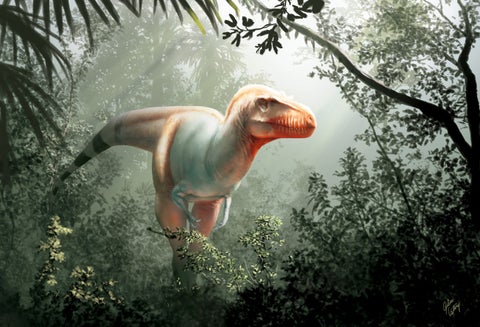 Dinosaurio pintura