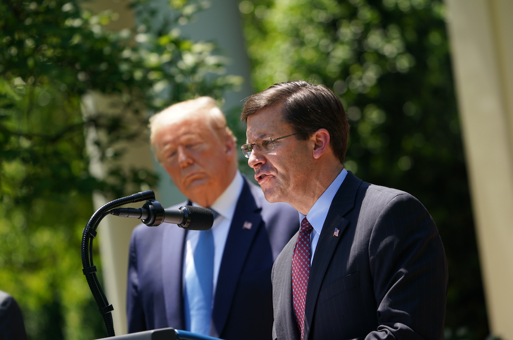 Mark Esper, secretario de Defensa de EE.UU.