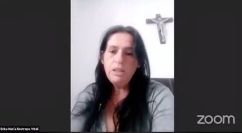 colombiana acosada en España