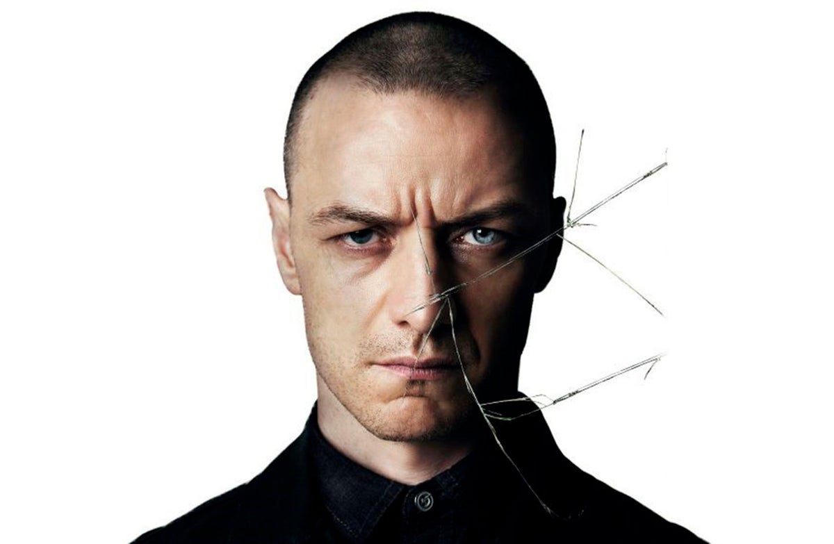 James Mcavoy en su papel de Kevin en Fragmentado