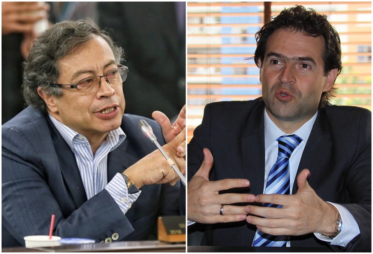 Gustavo Petro y Federico Gutiérrez