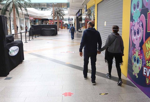 Unicentro – reapertura de centros comerciales – aislamiento obligatorio