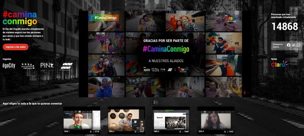 Marcha virtual Gay
